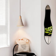 Textured Cone Pendant Light