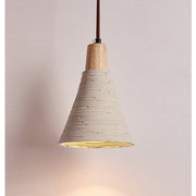 Textured Cone Pendant Light