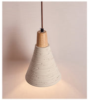 Textured Cone Pendant Light