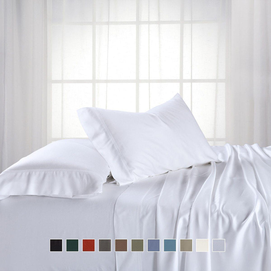 Top Split Flex King Sheet Set - Bamboo Cotton (Hybrid)