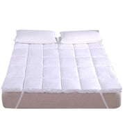Top Split King (Flex King) 2 Inch Thick Mattress Topper 100% Cotton Shell