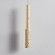 Travertine Stick Pendant Light