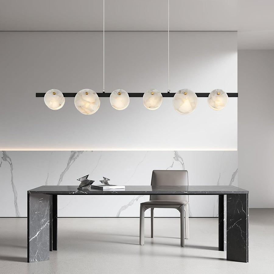 Trinidad Dining Room Alabaster Chandelier