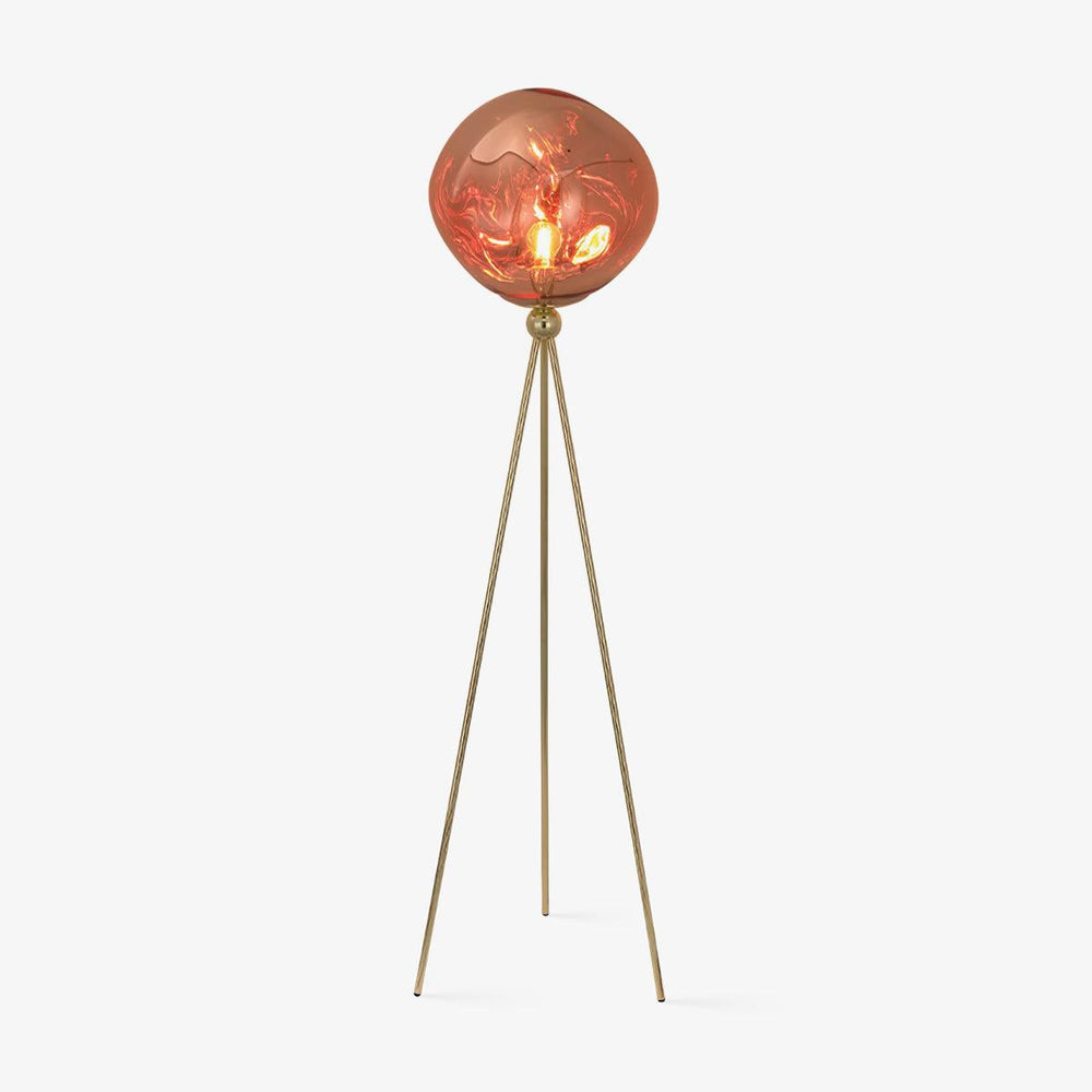 Lava Tripod Rock Floor Lamp