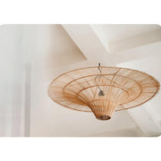 Marisol Rattan Saucer Chandelier