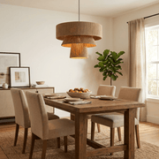 Twine Tiered Rope Pendant Lamp