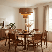 Twine Tiered Rope Pendant Lamp