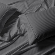 USA Low Profile (7-10 Inches) 608 Damask Stripe Sheet Set