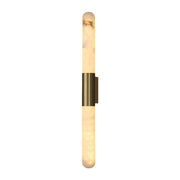 Velin Alabaster Tube Wall Sconce