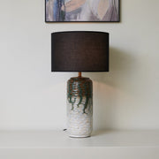 Verde Drip Ceramic Table Lamp