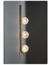Vertical Balls Bar Sconce