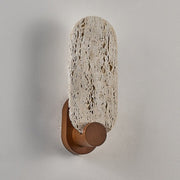 Vesper Travertine Wall Light