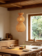 Virelle Gourd Rattan Pendant Light