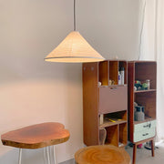 Washi Paper Pyramid Pendant Lamp