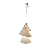 Whorl Paper Cone Pendant Lamp