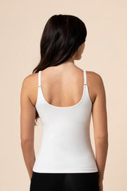 Women's Nursing Tank in Snow