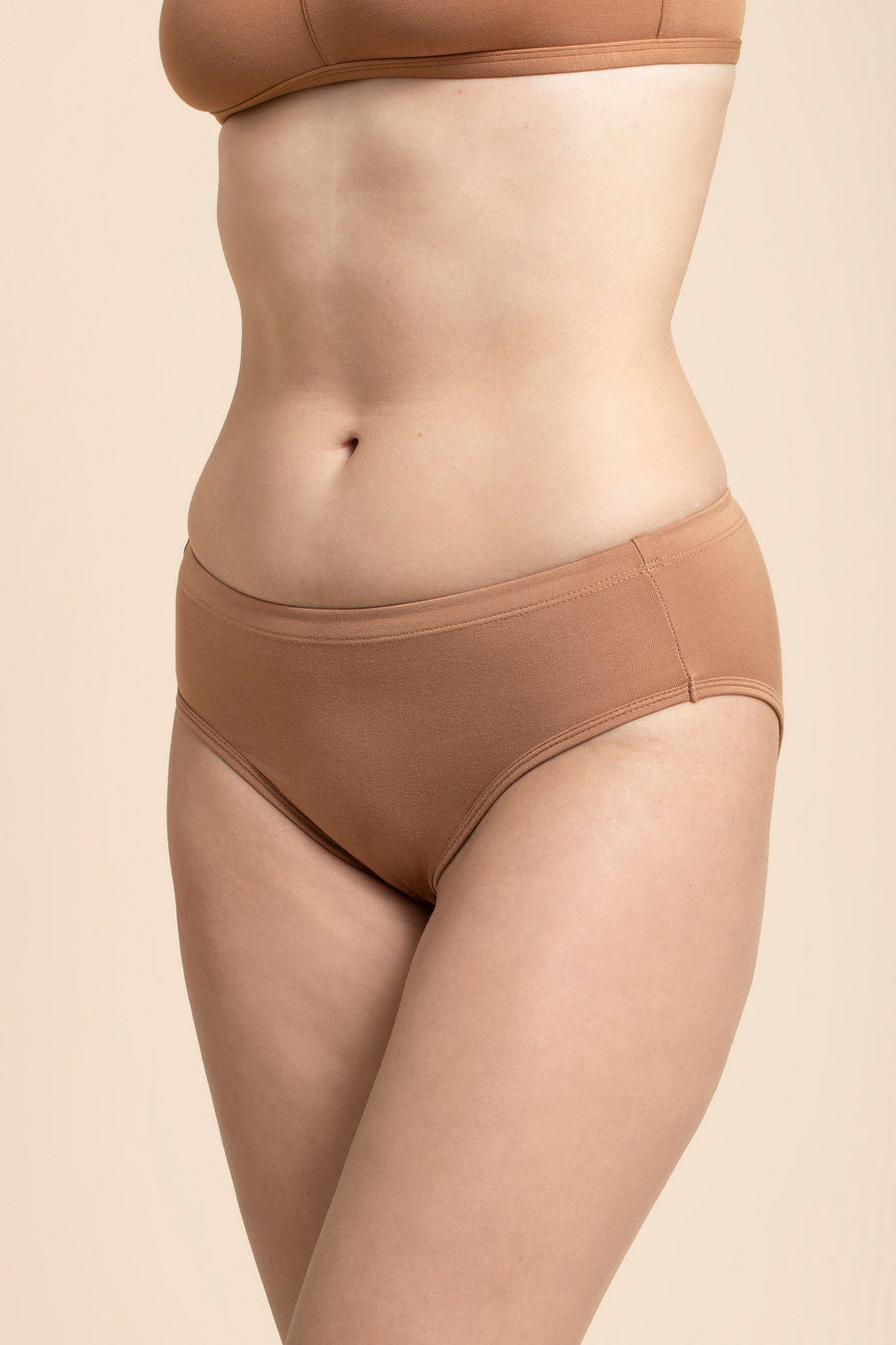 Women’s Bamboo Underwear in Latte