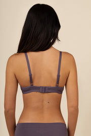 Women's V-Neck Bra in Currant