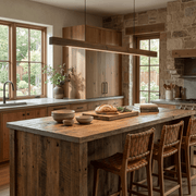 Wood Linear LED Pendant Light