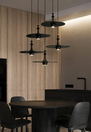 Wooden Spin Pendant Light