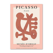 Peachy Themed Art Canvas Posters