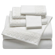 Alejandra Soft Cotton Embroidered Sheet Set - USA