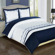 Embroidered Duvet Cover Set - Amalia