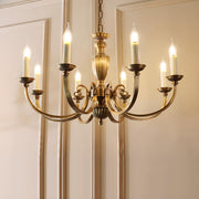 Antique Brass Candelabra Dining Room Large Chandelier