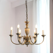 Antique Brass Candelabra Dining Room Large Chandelier