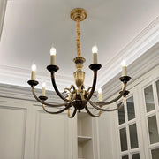 Antique Brass Candelabra Dining Room Large Chandelier