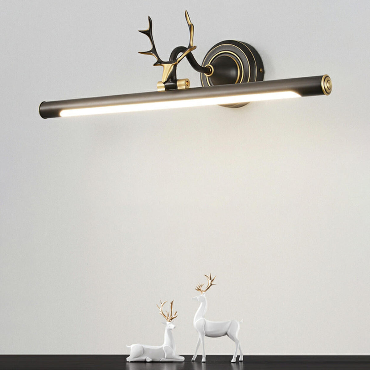 Antler Design Simple Metal Tubular LED Vanity Light