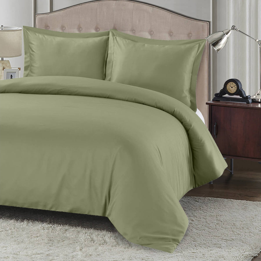 Bamboo Cotton 3-Piece Duvet Cover Set (Bamboo Hybrid)
