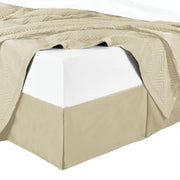 Split Corner 100% Cotton Solid 300TC Bed Skirts