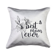 Mom Throw Pillow Cover 18 X 18 Inches 1000 Thread Count Cotton