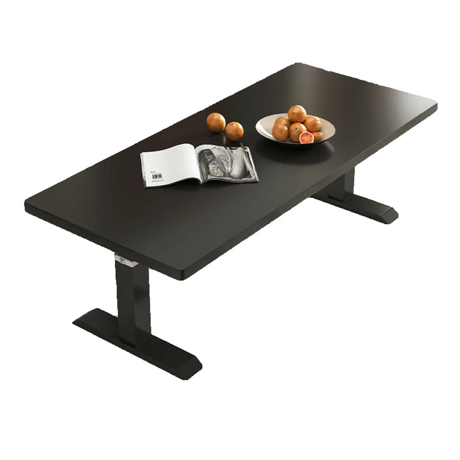 Black Rectangular Wooden Top Lift Top Coffee Table