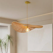 Bohemian Asymmetrical Woven Brown Rope Pendant Light