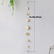 Moon Phases Wooden Wall Decor