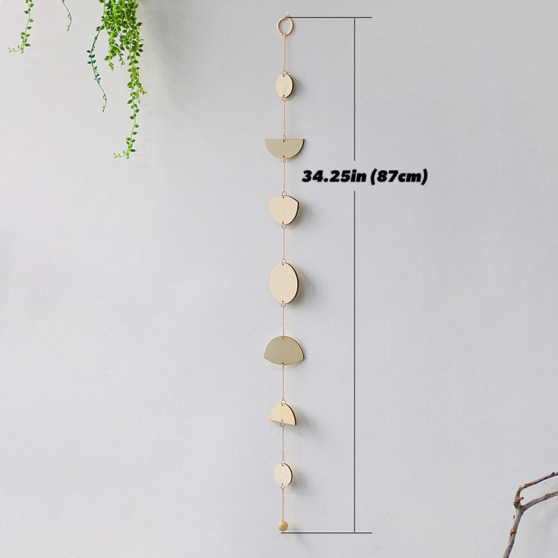 Moon Phases Wooden Wall Decor