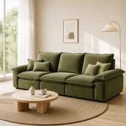 Chenille Modular Sofa with Storage and Memory Foam