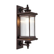Classic Outdoor Black Waterproof Wall Lantern Sconce