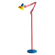 Colorful Modern Adjustable Dome Swing Arm Floor Lamp