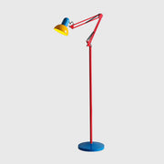 Colorful Modern Adjustable Dome Swing Arm Floor Lamp