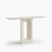 Console Table with Arch Panel Design for Entryway and Living Room