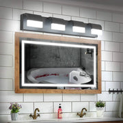 Contemporary Black LED Bathroom Vanity Light Fixture