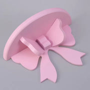 Coquette Bow-Shaped Wooden Shelf
