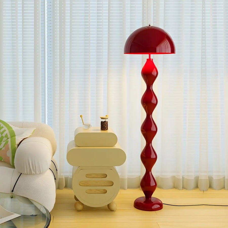 Creative Mushroom Metal LED Modern Floor Lamp