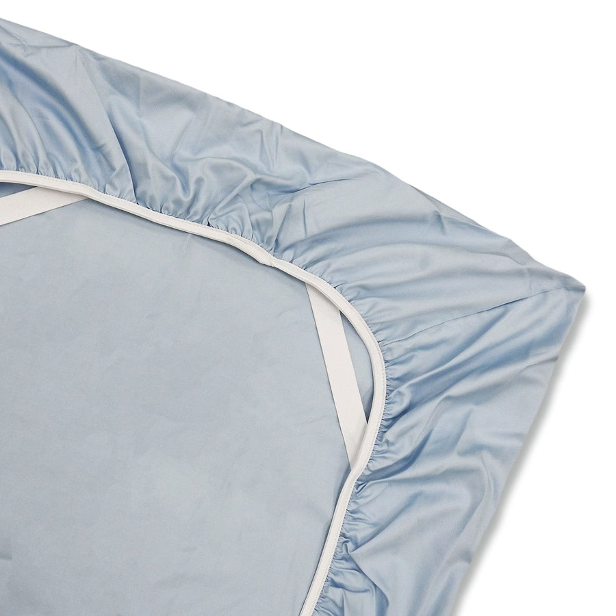 Crib Fitted Sheet Soft Cotton Sateen - USA