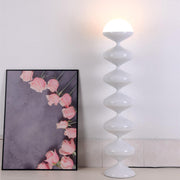 Decorative Green Dome Column Metal LED Floor Lamp