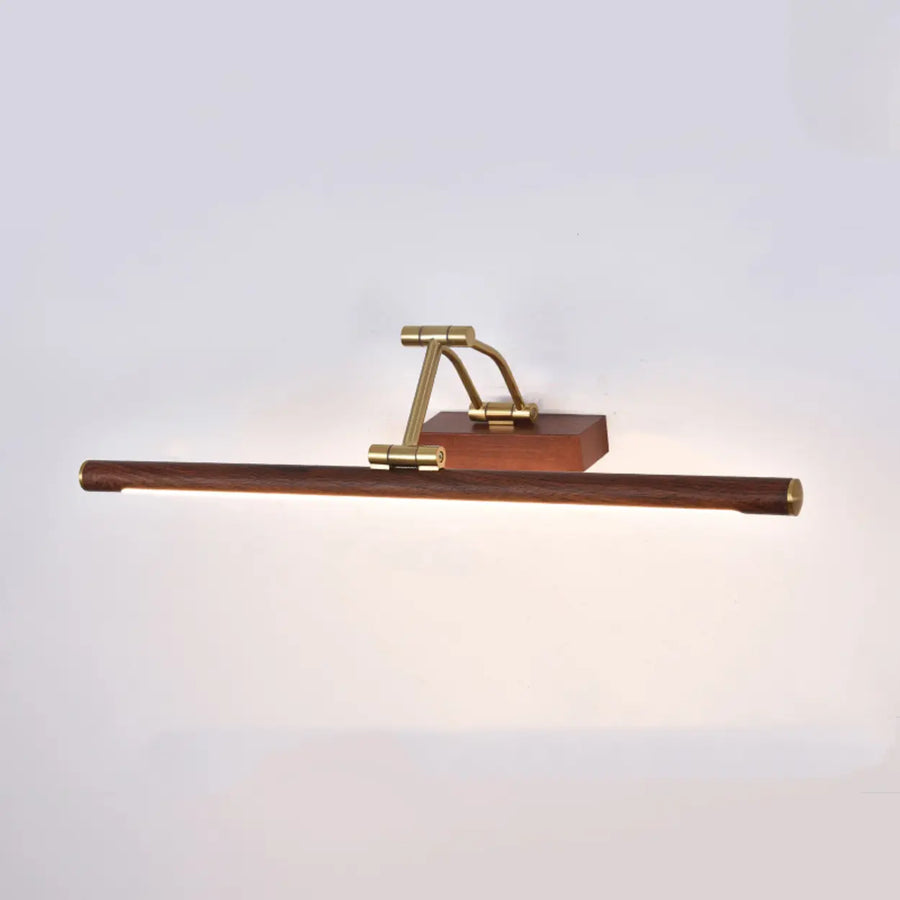 Elegant Brass LED Linear Adjustable Metal Vanity Light