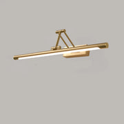 Elegant Brass LED Linear Adjustable Metal Vanity Light